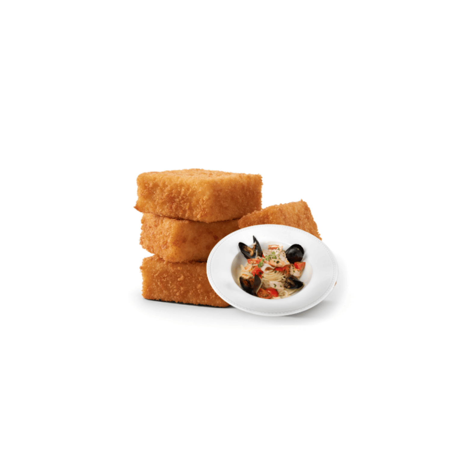 Parmesan Fondue with Seafood *